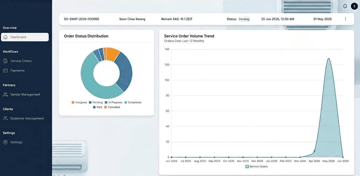 Air-Conditioning Service Management System preview