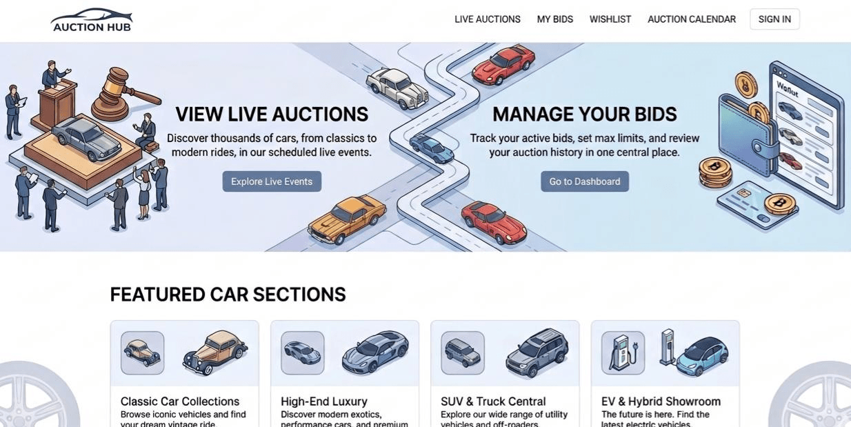 Online Auction Platform preview